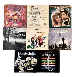 lot 150H image: LR - ABBA The Album Grease JCS Superstar Nutcracker Land of the Loon Ein Prosit Hooked on Classics Sirotek