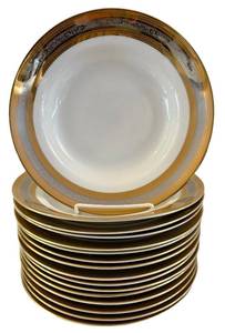 lot 155H image: DR - 10 Strawberry Street Elegant Stoneware Bowls (Lot of 16)