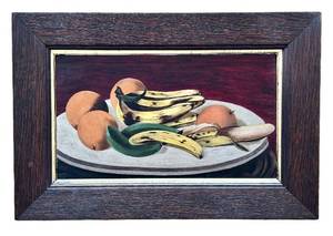 lot 300H image: DR - Jeanette Dohme Vintage Still Life Painting