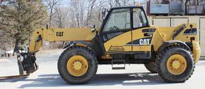 CAT Caterpillar TH460B Telescopic Forklift, Telehandler