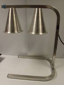 Carlisle FoodService Products HL7237 2-Bulb Heat Lamp  Food Warming Station