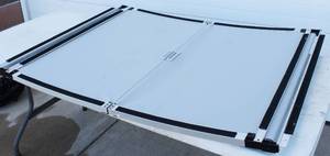 Tesla Model Y Retractable Sunshade Glass Roof with Roll Fabric Style, New In Box.