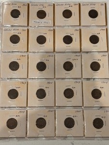 lot 23 image: Indian Head Cents