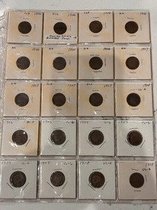 lot 24 image: Indian Head Cents