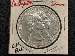 lot 31 image: 1900 Lafayette Commemorative Silver Dollar Rare Hard to Find Only 36,026 Minted
