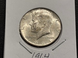 lot 39 image: 1964 Kennedy Half Dollar