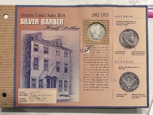 lot 4 image: 1913-D Barber Half Dollar Hard to Find Only 534,000 Minted