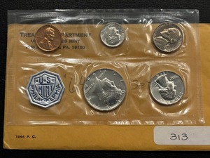 lot 6 image: 1964 Proof Set