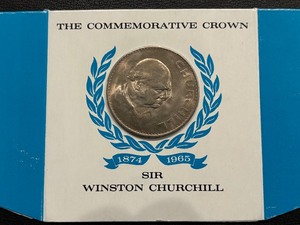 lot 12 image: 1965 Winston Churchill Commemorative Crown