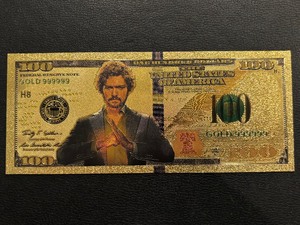 lot 20 image: 24K Gold Foil $100 Dollar Note