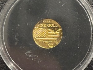 1/100th Ounce .999 Fine Gold Round