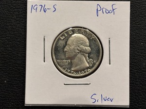 lot 30 image: 1976-S Bicentennial Silver Quarter Proof