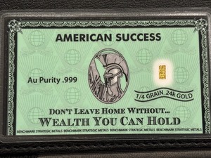 lot 32 image: 14 Grain .999 Fine Gold