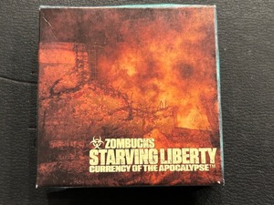 lot 41 image: 1 Ounce .999 Fine Copper Round Zombucks