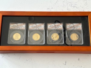 2008-S Presidential Dollar Proofs ANACS PR70 Deep Cameo Set