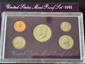 lot 58 image: 1991-S Proof Set