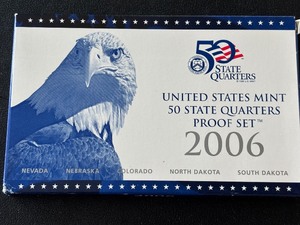 lot 68 image: 2006-S State Quarter Proof Set