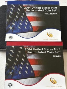 lot 72 image: 2014 P & D Mint Set