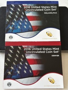 lot 73 image: 2016 P & D Mint Set
