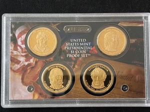 lot 75 image: 2009-S Presidential Dollar Proof Set