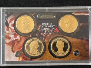 lot 76 image: 2010-S Presidential Dollar Proof Set