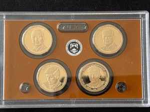 lot 77 image: 2015-S Presidential Dollar Proof Set