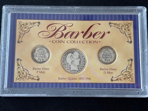 lot 81 image: Barber Coin Collection