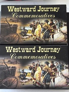 lot 90 image: Westward Journey Nickel Collection Titanium and Gold Editions