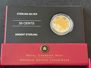 lot 91 image: 2006 Canada Sterling Silver Half Dollar