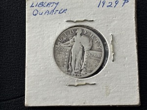 lot 30 image: 1929 Standing Liberty Quarter