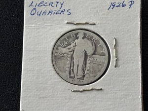 lot 35 image: 1926 Standing Liberty Quarter