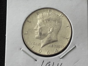 lot 43 image: 1964 Kennedy Half Dollar