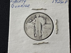 lot 46 image: 1926 Standing Liberty Quarter