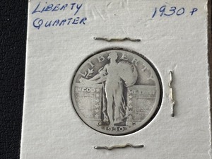 lot 48 image: 1930 Standing Liberty Quarter