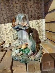 Sculpted Candle with Birds & Butterflies - Battery Operated