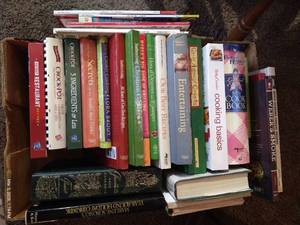 Lot of Newer Cookbooks & Magazines