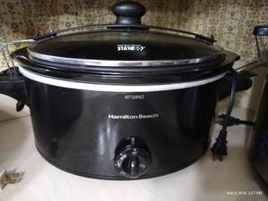 Hamilton Beech Crockpot with Locking Lid