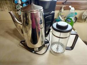Presto Electric Percolator & French Press