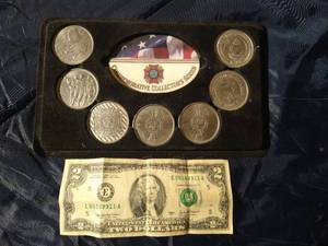 Commemorative Coins & $2 Bill