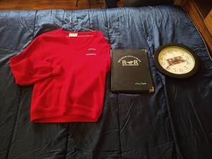 GF Red River High School Clock, Sweater, & Binder