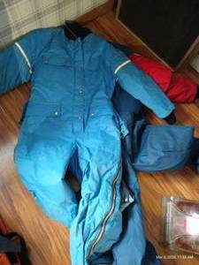 (2) Vintage Snowmobile Suits