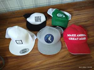 (5) Baseball Caps