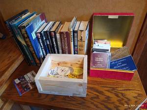 Variety Lot of Books, Pamphlets, & Pins