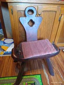 Vintage Asian Birthing Chair
