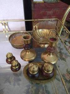 Brass & Wood Lot