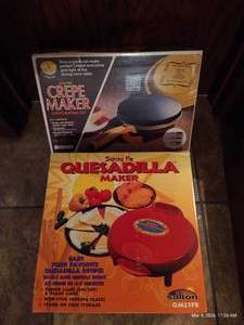 Electric Crepe Maker & Quesadilla Maker
