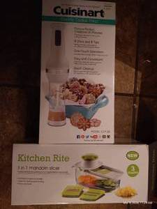 Cookie Press & Mandolin Slicer