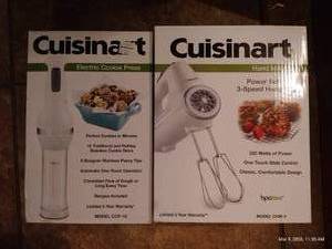 Cookie Press & Hand Mixer