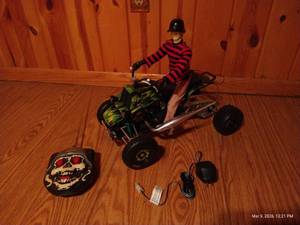 RC West Coast Choppers Jesse James Custom Quad - Works