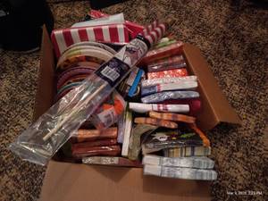Box of New Party Supplies